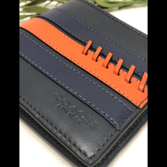 coach baseball wallet